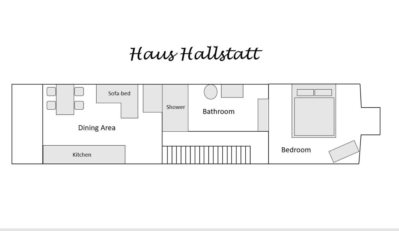 Haus Am Hof - 15Th Century House At The Lake, Near The Marketplace, With A Balcony Hallstatt Exterior photo